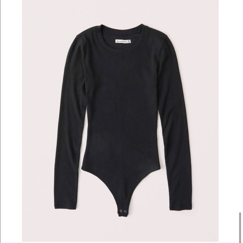 Long Sleeve Ribbed Bodysuit - Picture 6 of 6